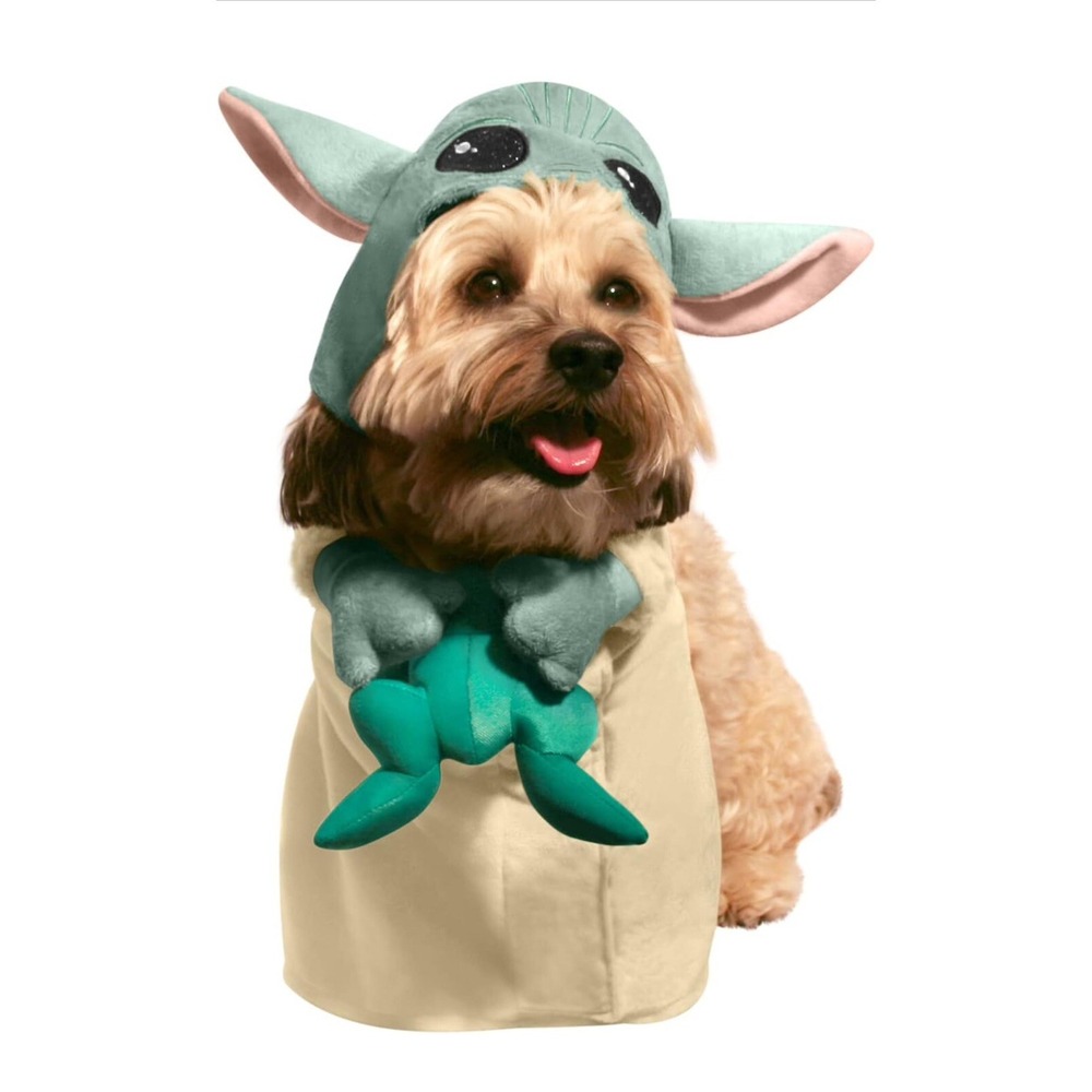 Disney Star Wars Grogu The Child & Frog Dog Pet Costume Small Rubies 8268621846